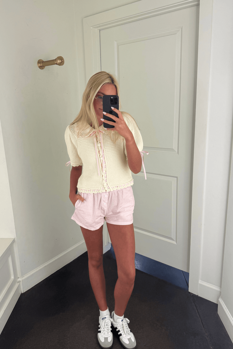 SOFIE THE LABEL | Lily Knit Blouse - Cream
