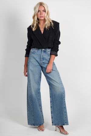 SMYTHE | Blazer Bodysuit - Carbon Slate