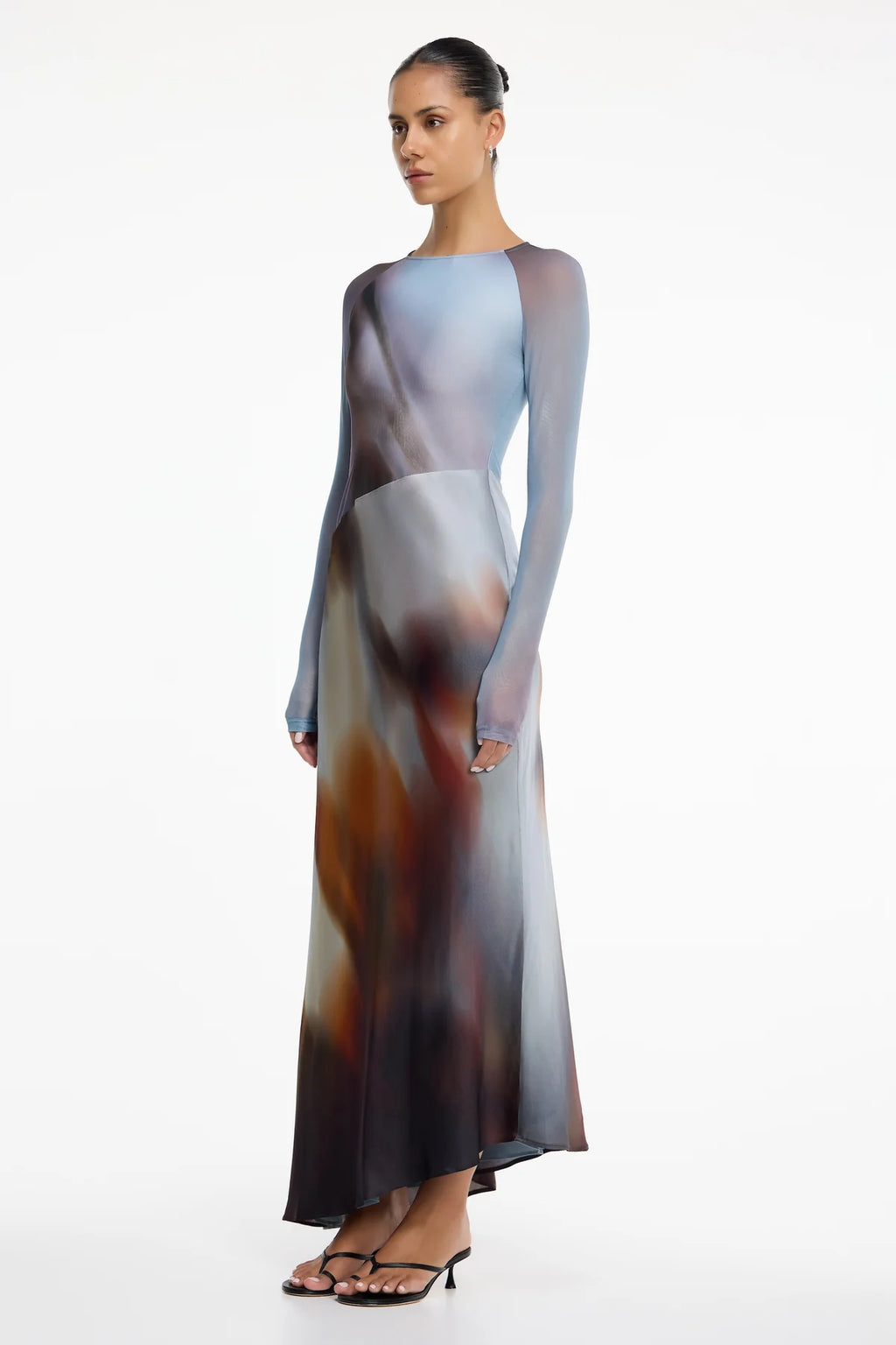 SIGNIFICANT OTHER | Sofiya Long Sleeve Maxi Dress - Lucid Bloom