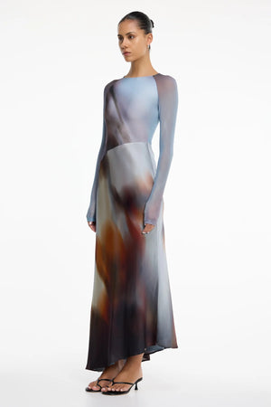 SIGNIFICANT OTHER | Sofiya Long Sleeve Maxi Dress - Lucid Bloom