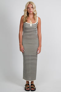 AMANDA UPRICHARD | Seine Dress - Black/Cream