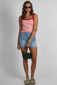 MOTHER | The Vagabond Mini Skirt - Magic School Bus