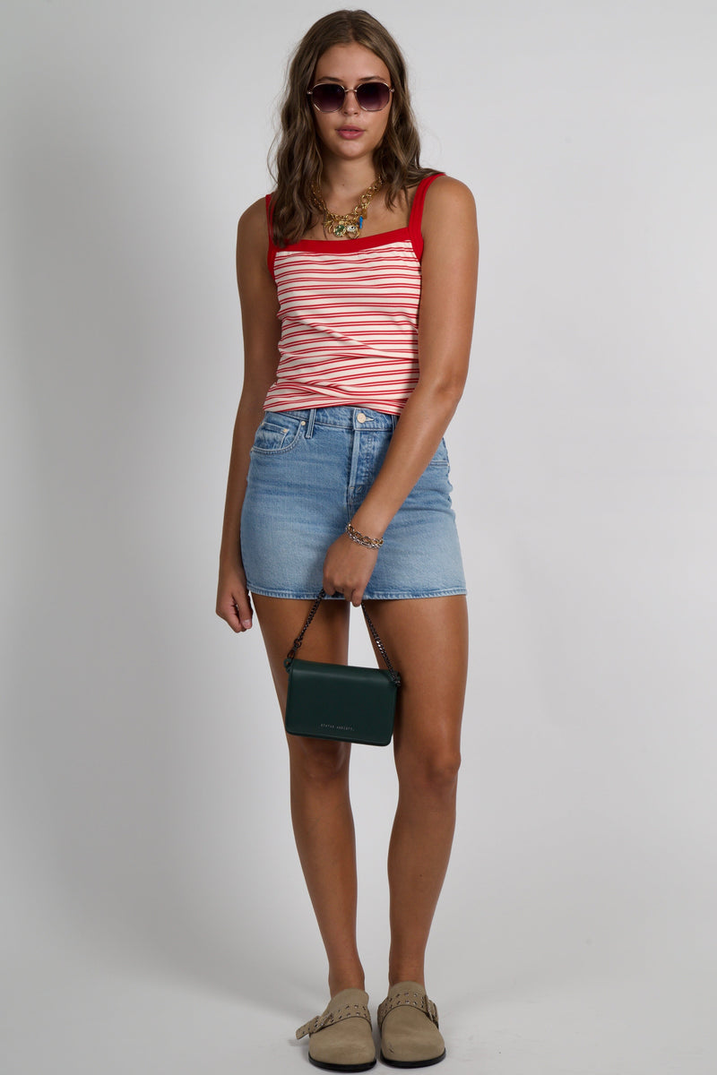 MOTHER | The Vagabond Mini Skirt - Magic School Bus