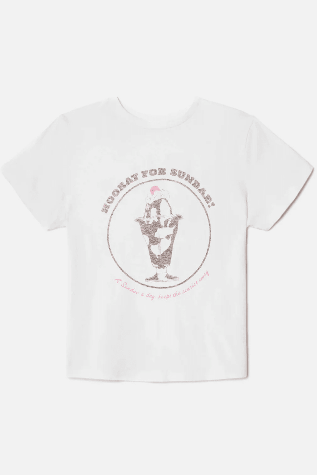 RE/DONE | Classic Sundae Tee - Optic White