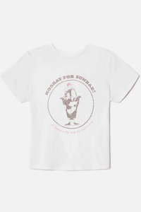 RE/DONE | Classic Sundae Tee - Optic White