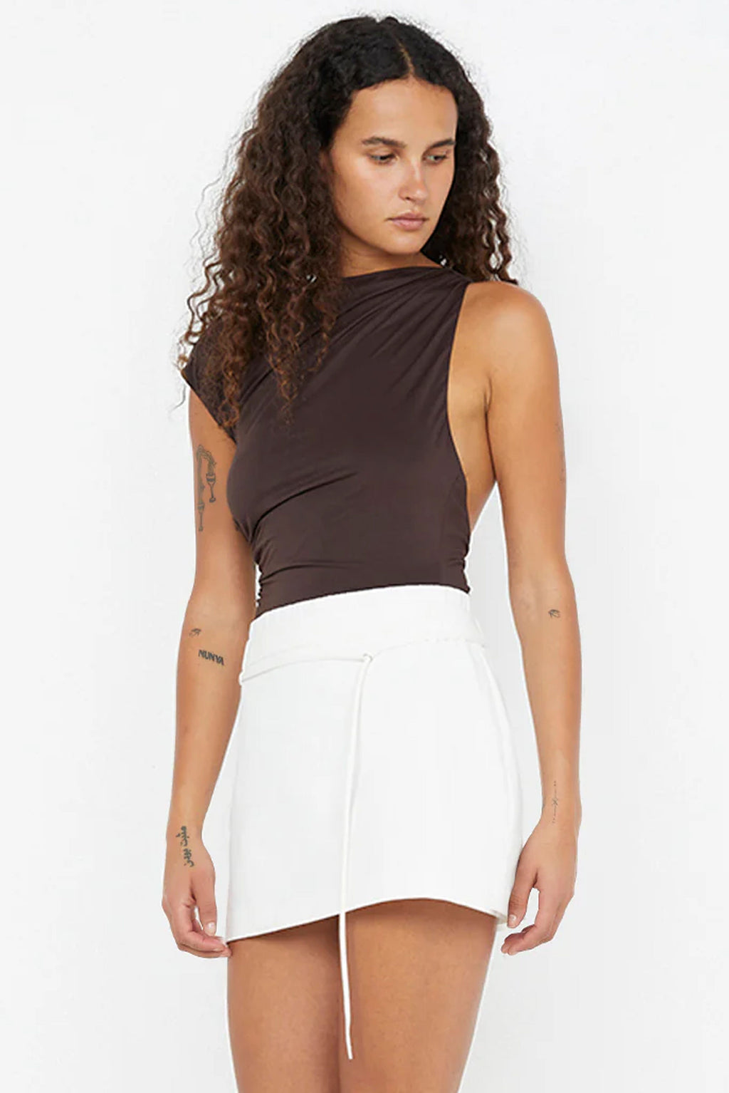 BEC + BRIDGE | Nessie Bodysuit - Dark Chocolate