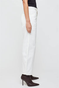 MOUSSY | MV Malba Gusset Cargo Pants - White