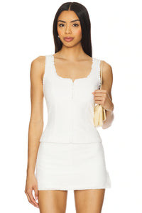 AMANDA UPRICHARD | Antonia Top - White