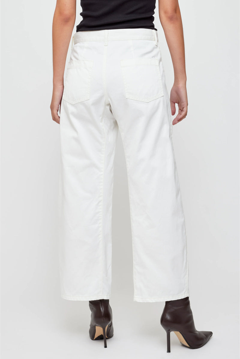 MOUSSY | MV Malba Gusset Cargo Pants - White