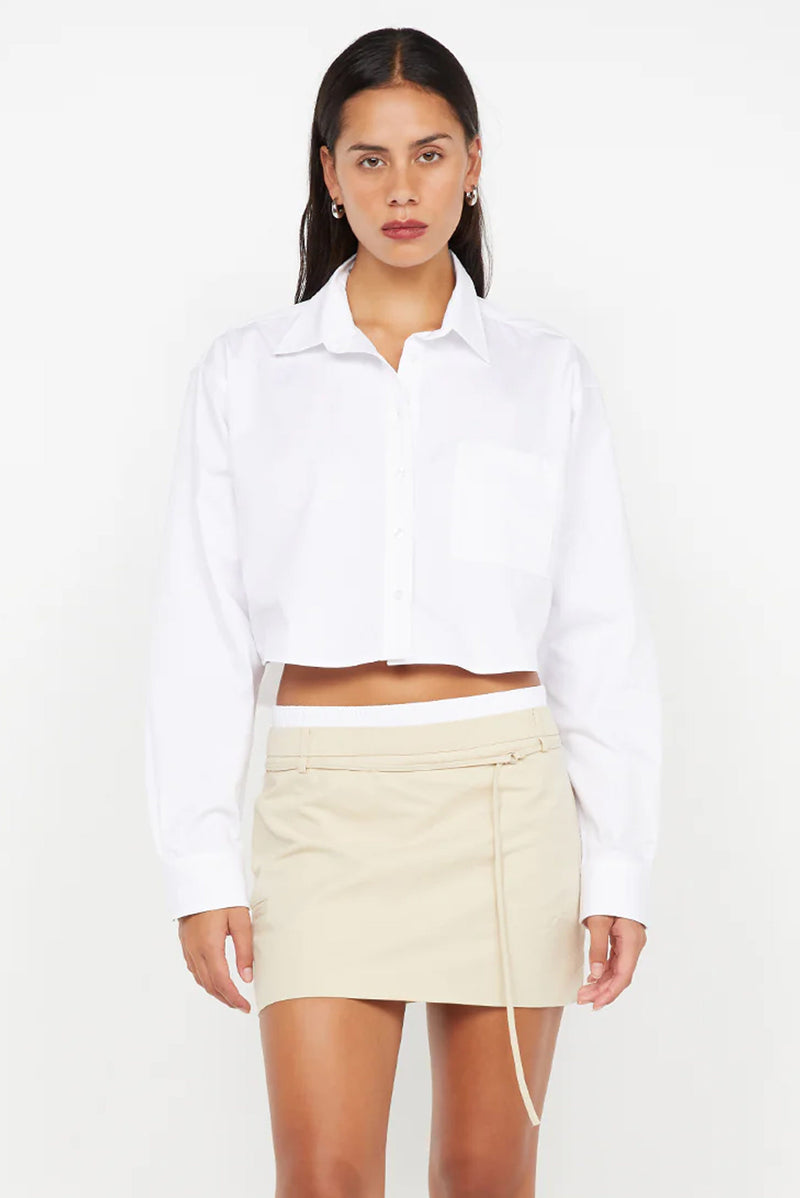 BEC + BRIDGE | Kelsi Mini Skirt | Bone