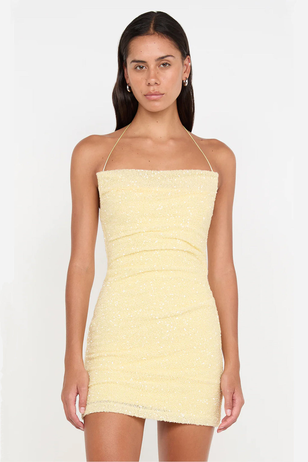 BEC & BRIDGE | Aishya Asym Mini Dress - Butter