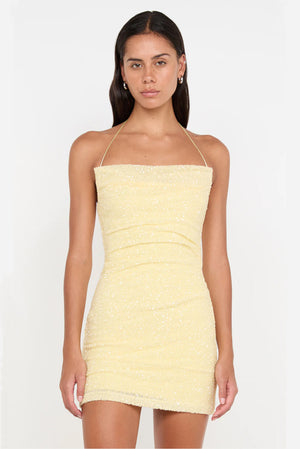 BEC & BRIDGE | Aishya Asym Mini Dress - Butter