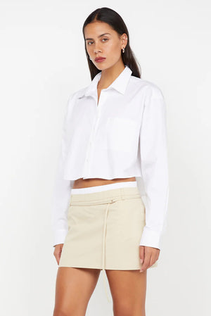 BEC + BRIDGE | Kelsi Mini Skirt | Bone