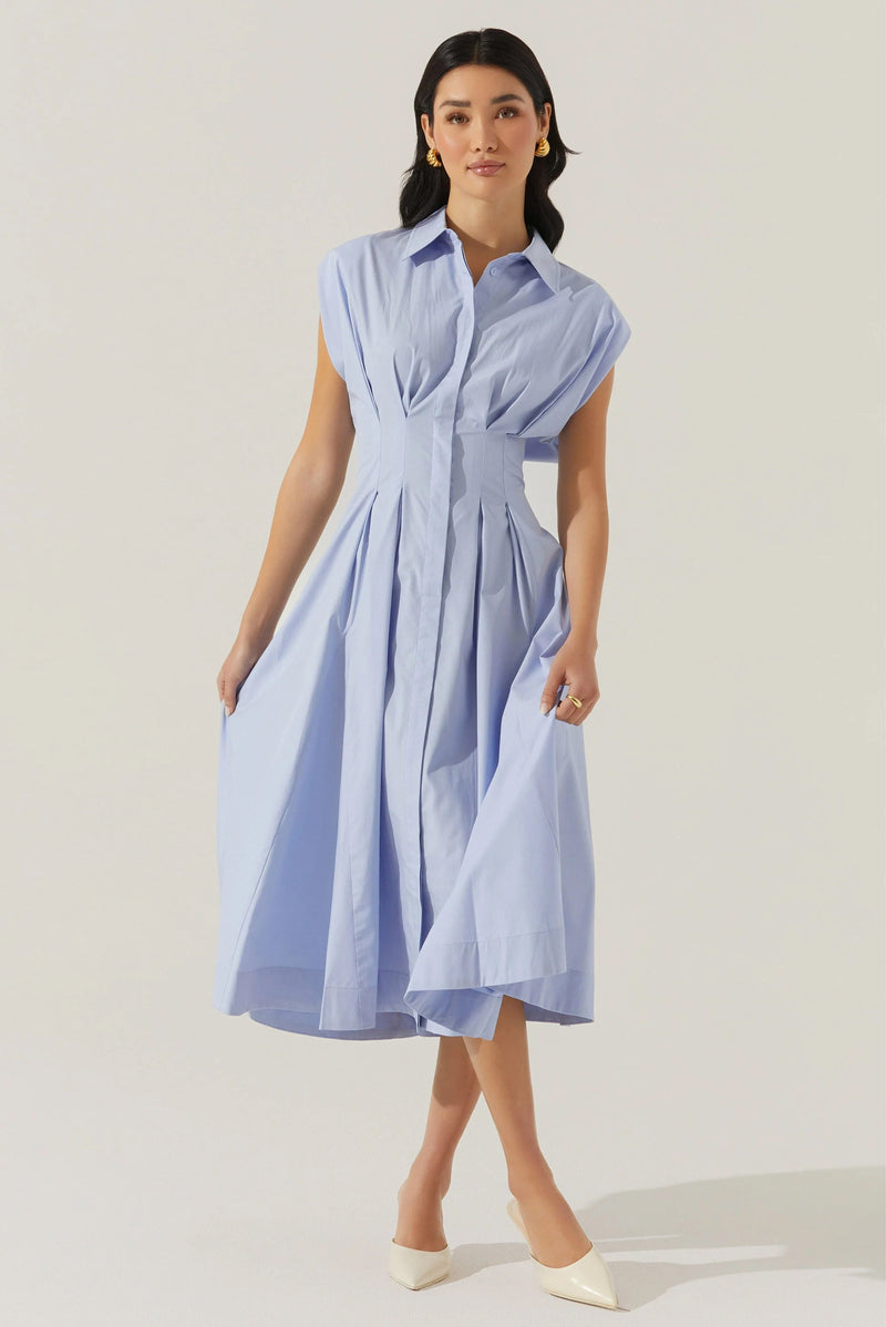 ASTR | Beckett Dress - Blue