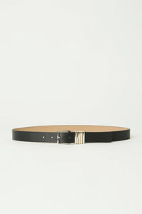 B-LOW THE BELT | The Lumi Belt - Black Silver