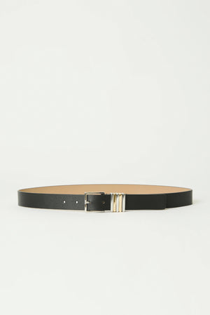B-LOW THE BELT | The Lumi Belt - Black Silver