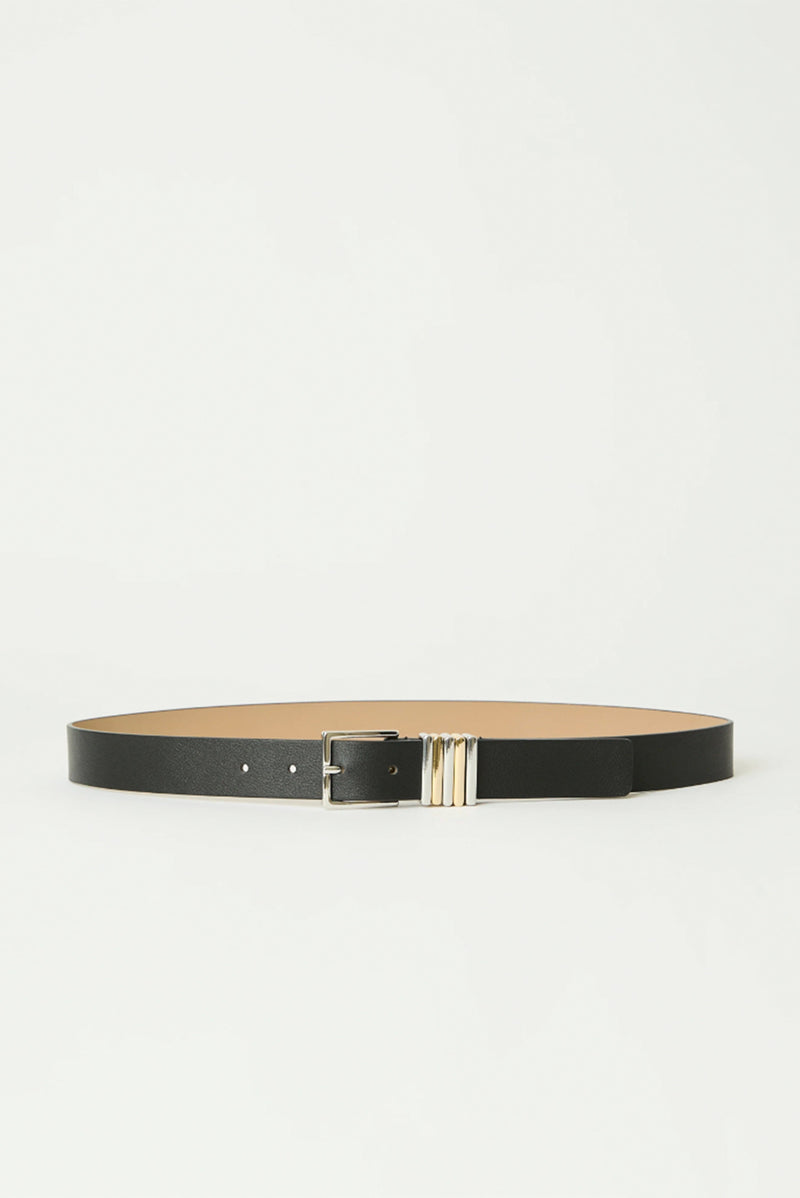 B-LOW THE BELT | The Lumi Belt - Black Silver