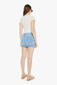 MOTHER | The Vagabond Mini Skirt - Tune In Tune Out