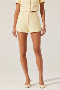 ASTR | Eaton Shorts - Yellow