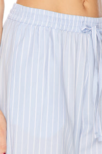 ENZA COSTA | Poplin Resort Pant - Light Blue