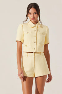 ASTR | Eaton Jacket - Yellow