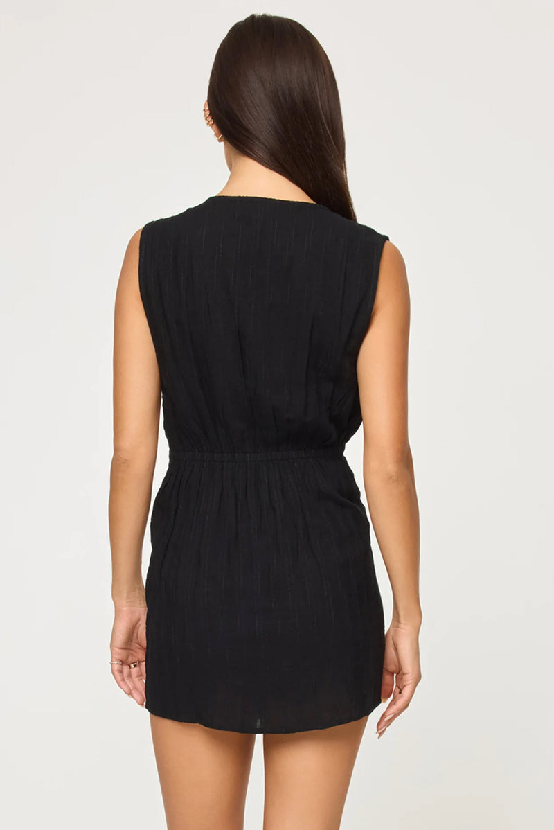 L SPACE | Costa Nova Cover Up - Black