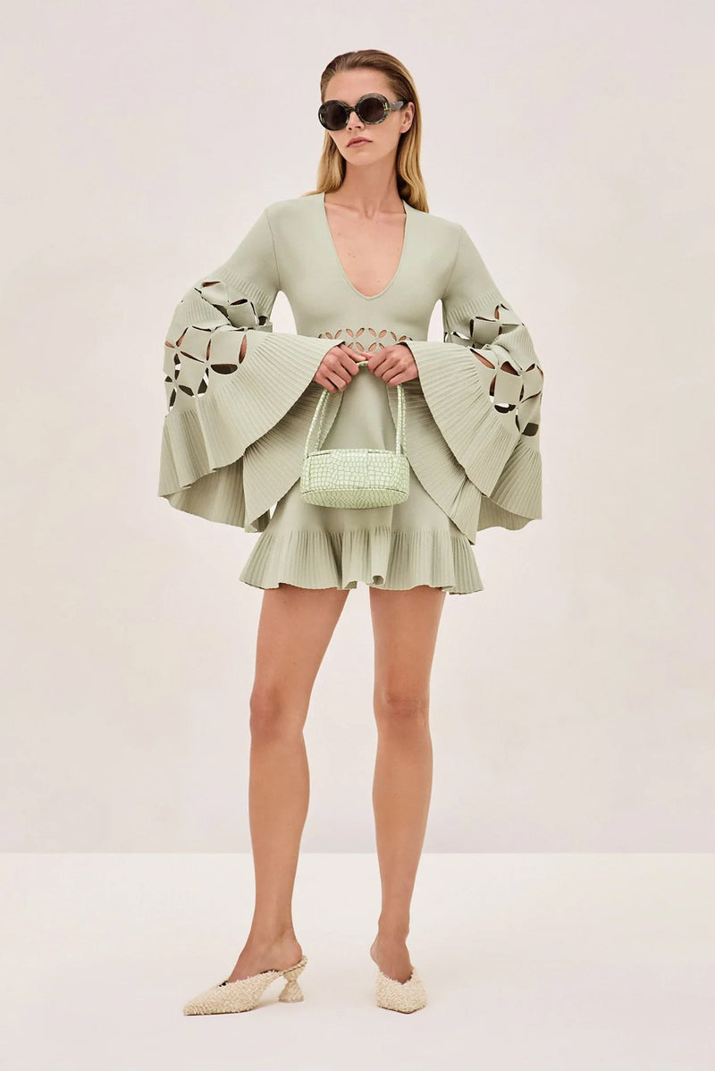 ALEXIS | Linden Mini Dress - Sage