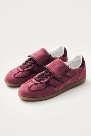 ALOHAS | The 490 Club Suede Leather Sneaker - Raspberry