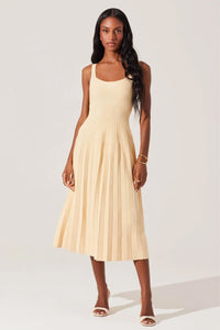 ASTR | Aylin Sweater Dress - Yellow