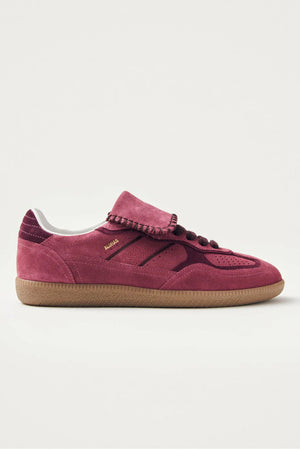 ALOHAS | The 490 Club Suede Leather Sneaker - Raspberry