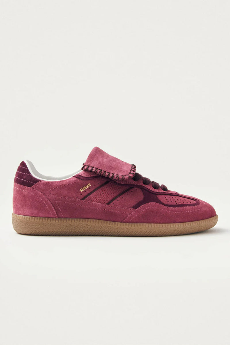 ALOHAS | The 490 Club Suede Leather Sneaker - Raspberry