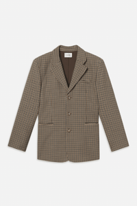 FRAME | The Houndstooth Blazer - Navy