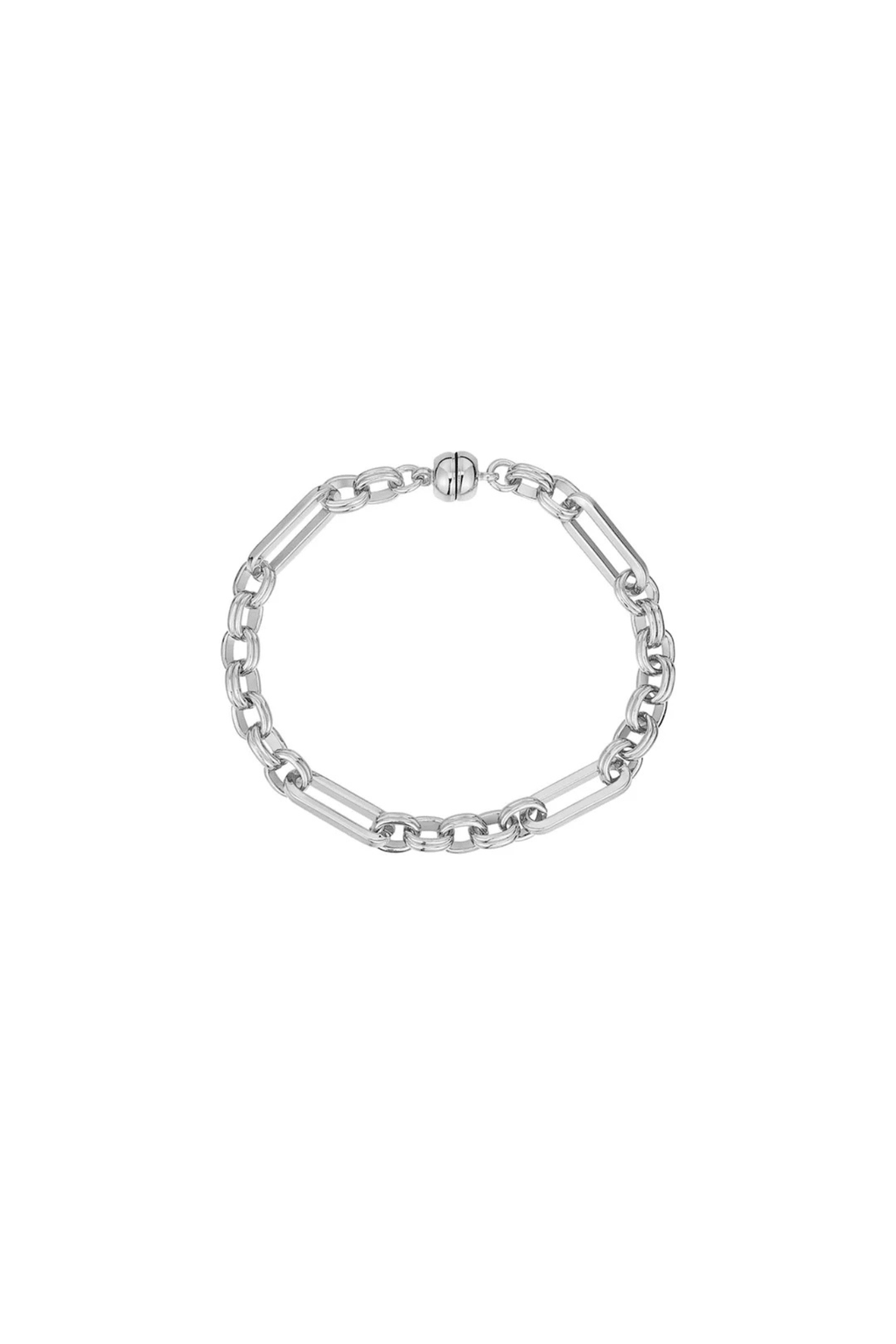 LUV AJ | The Charlotte Link Chain Bracelet - Silver