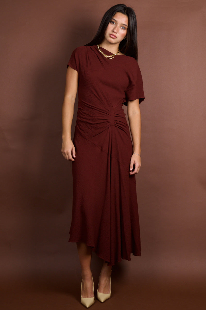 A.L.C. | Dena Dress - Black Cherry