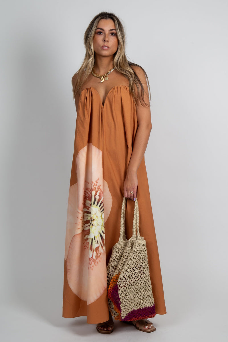 SIGNIFICANT OTHER | Shiloh Maxi Dress - Tangerine Rose