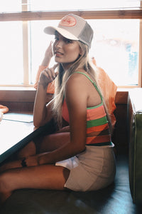 BOYS LIE | Luna Corduroy Trucker Hat - Moon