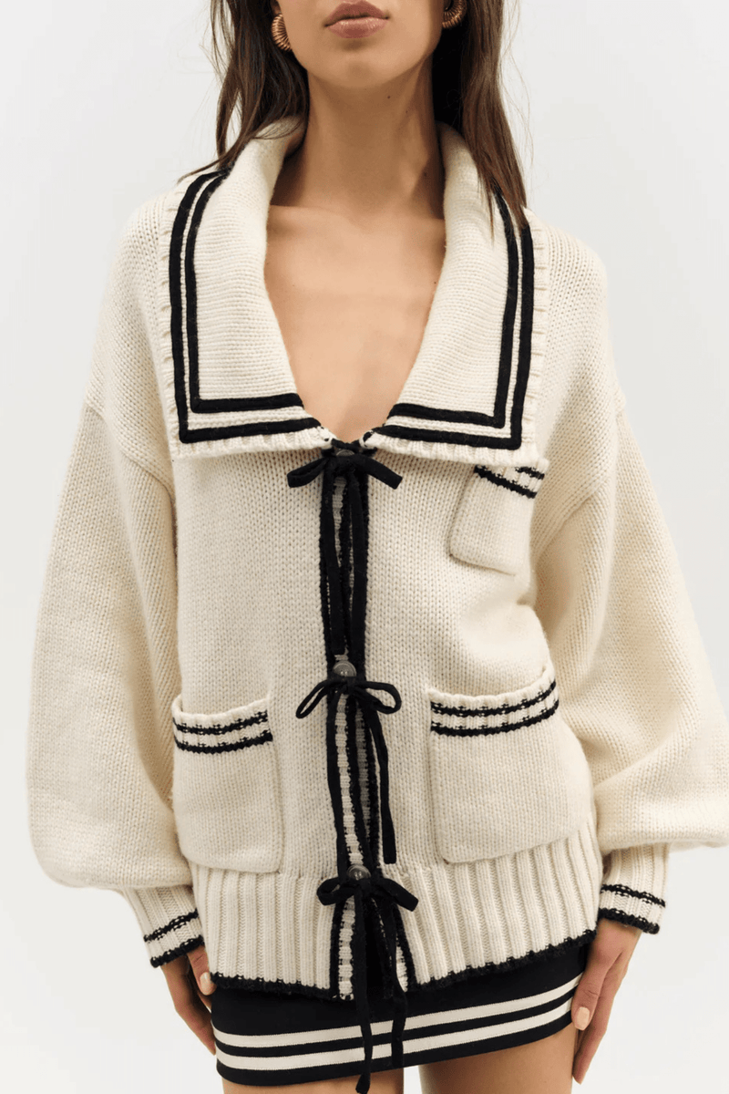 FOR LOVE & LEMONS | Marina Knit Cardigan - Tan