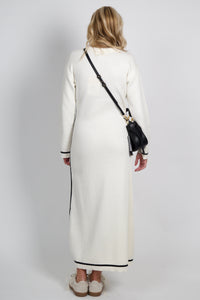 SANCIA | The Autumn Knit Dress - Frost