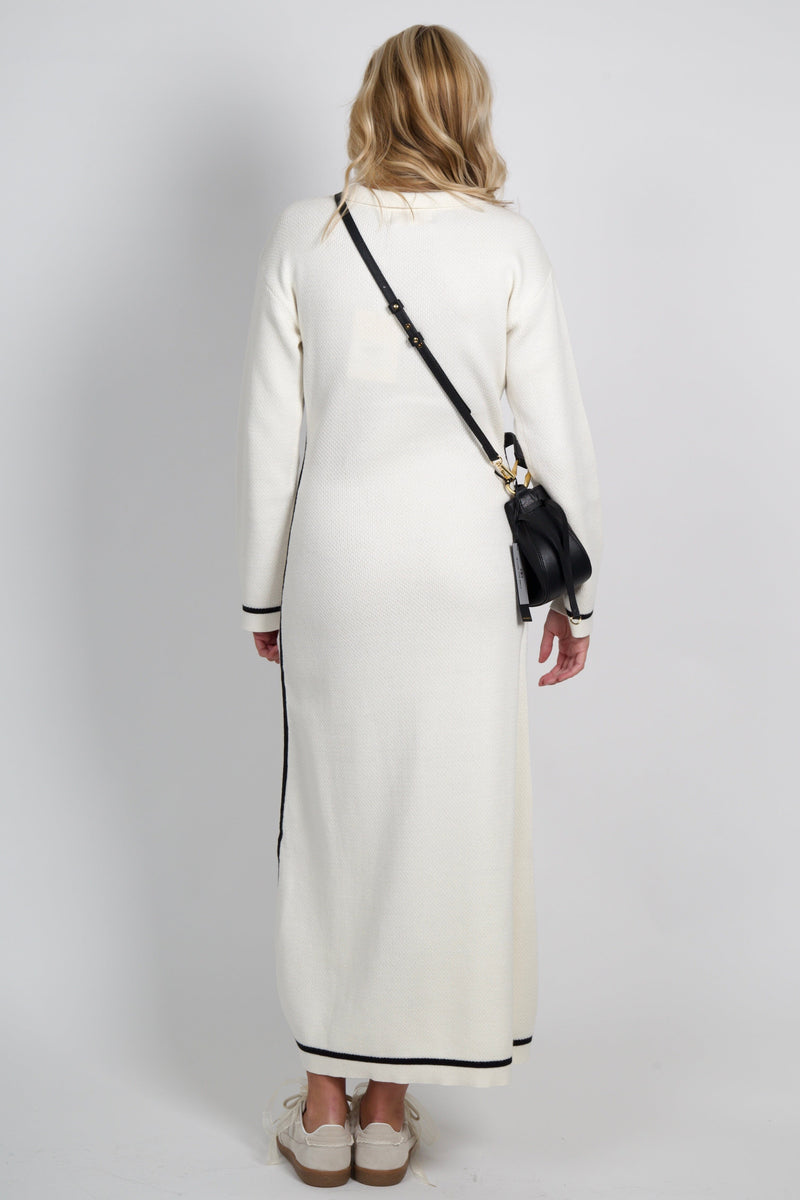 SANCIA | The Autumn Knit Dress - Frost