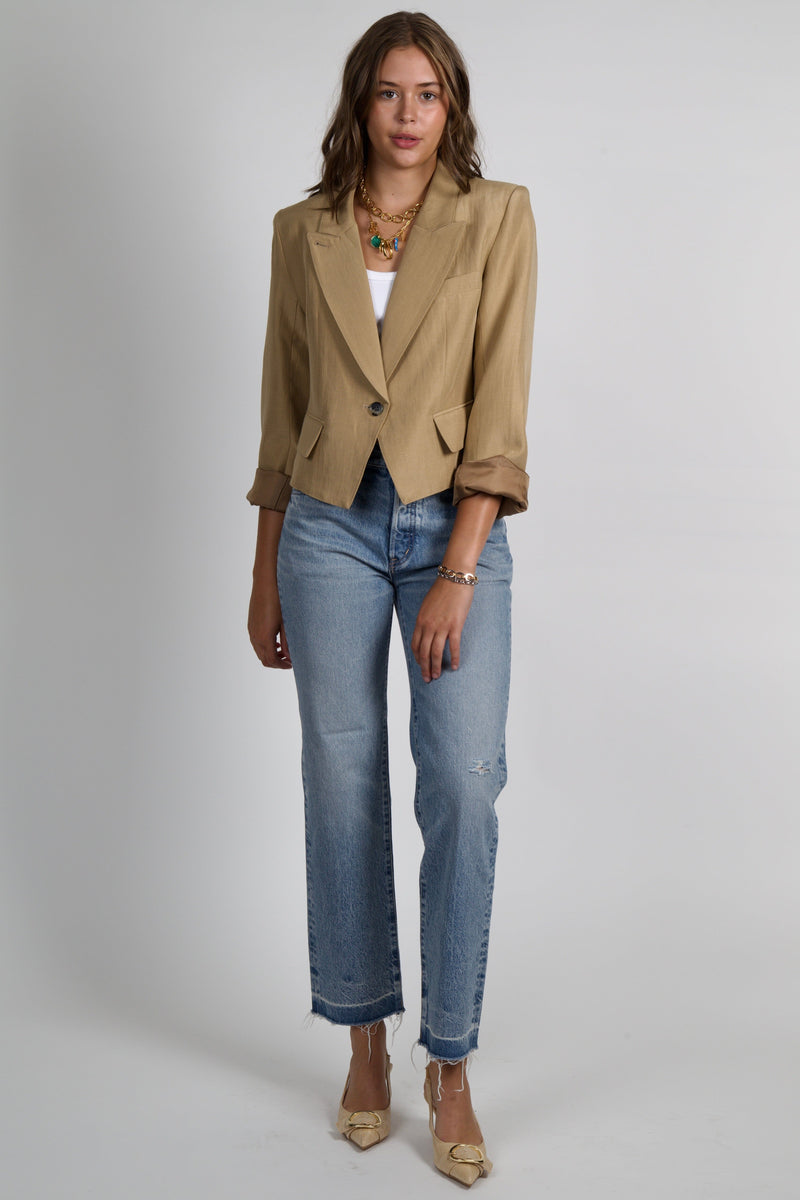 SMYTHE | Cadet Blazer - Tan