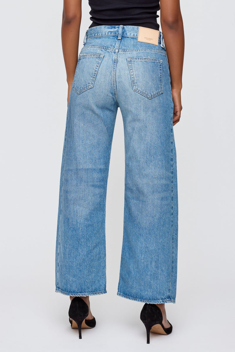 MOUSSY | Bayard Side Line Cocoon Pant - Denim