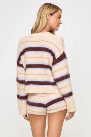 L*SPACE | Montauk Sweater- Prep School Stripe