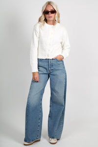 SOVERE | Allure Cardigan - White