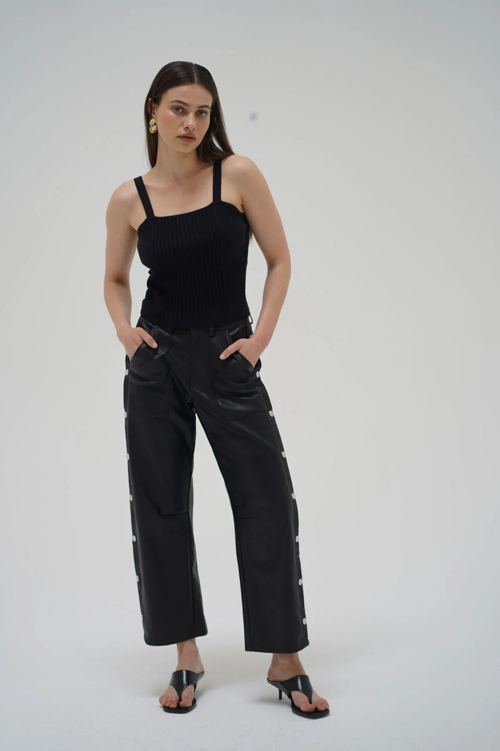 LNA | Simone Pant - Black