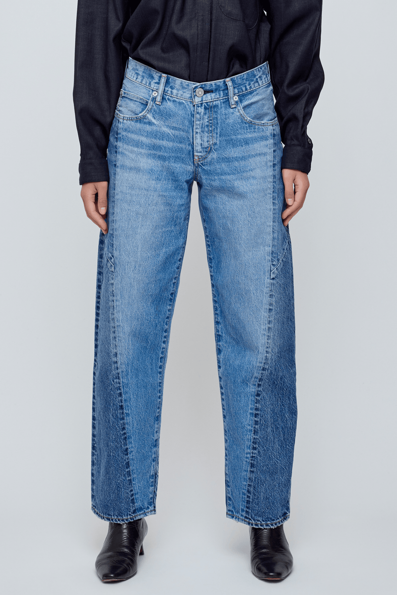 MOUSSY | Micco Remake Wide Tapered - Blue
