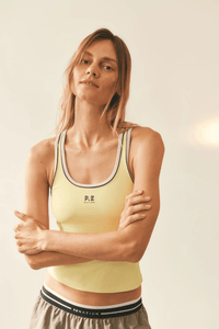 P.E NATION | Nexus Rib Tank - Lemonade