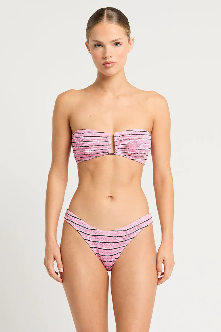 BOND - EYE | Blake Bandeau - Pastel Pink Stripe