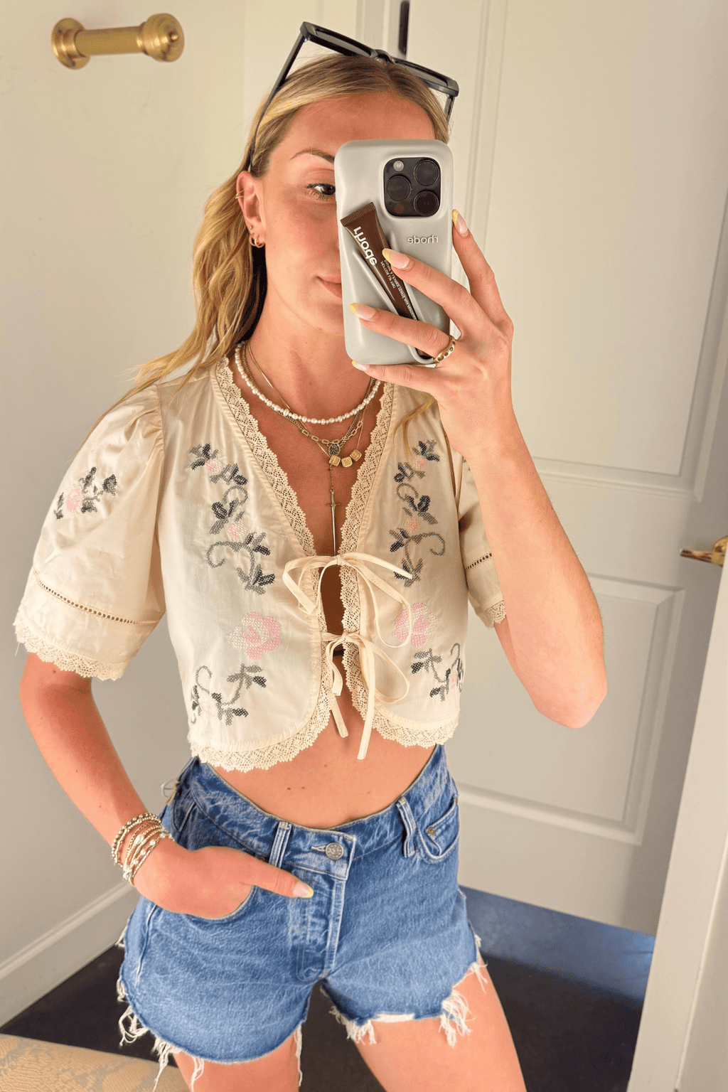 SOFIE THE LABEL | Sivian Blouse - Cream