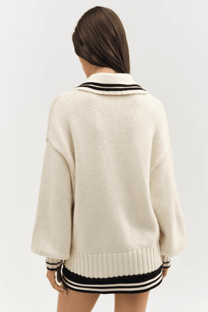 FOR LOVE & LEMONS | Marina Knit Cardigan - Tan