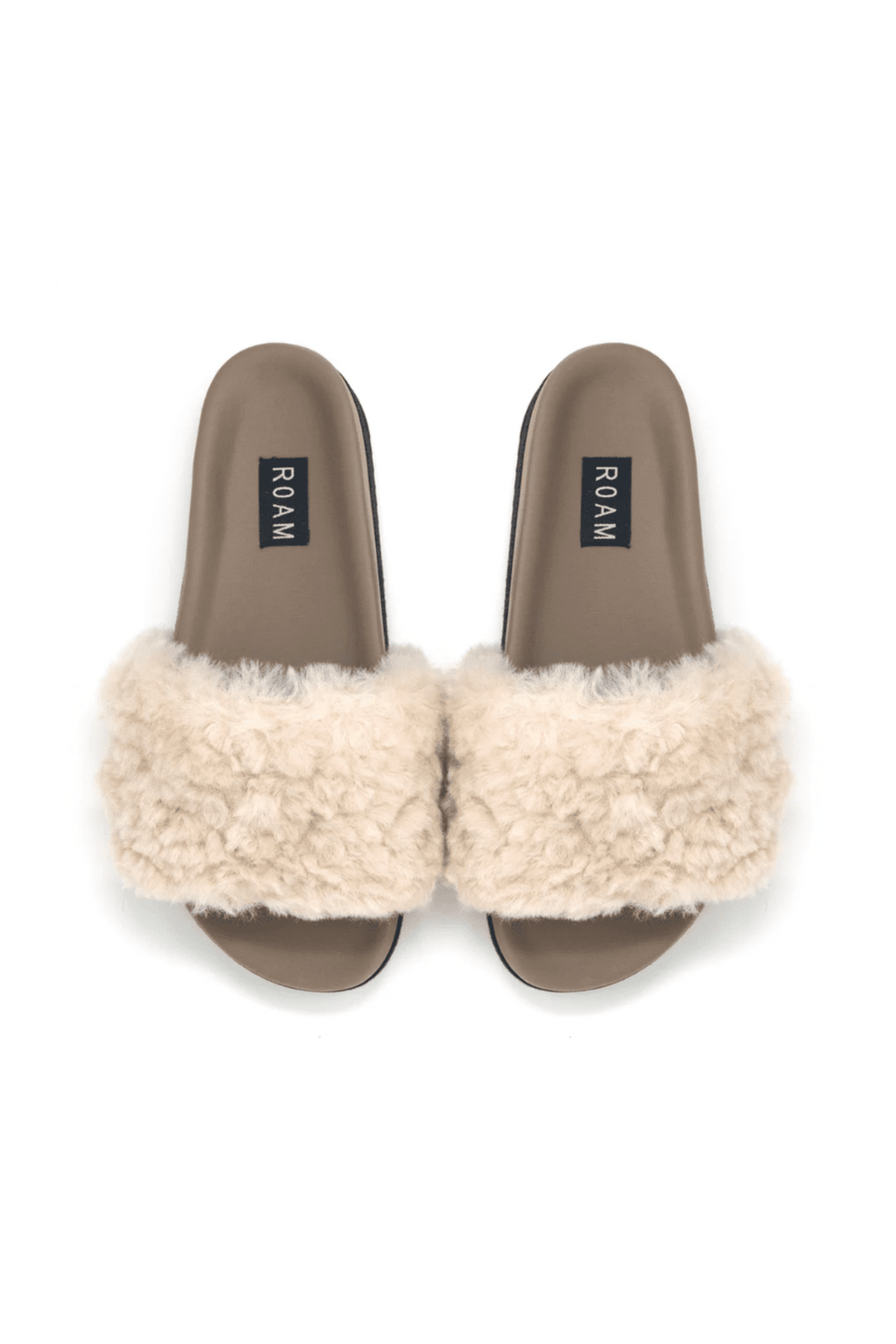 ROAM | Cloud Shearling Slider - Natural